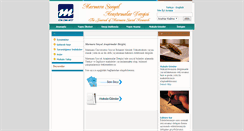Desktop Screenshot of marmarasosyaldergi.org